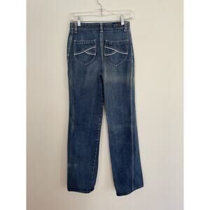 Moody's Goose Women's Wide-Leg Jeans Hi-Waist Size 25x31 70s Denim Size 7